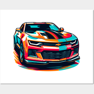 Chevy Camaro Posters and Art